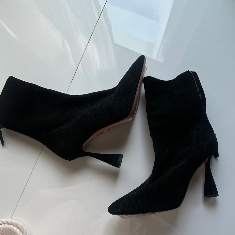 Aquazzura suede booties